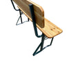 Bistro Beer Garden Folding Table Bench Outdoor Dining Catering Wooden Furniture
