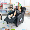 Kids Recliner Chair Toddler Ergonomic Adjustable PU Leather Sofa Couch