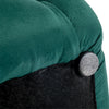 Large Velvet Fabric Tufted Pouf Stool Round/square Chesterfield Ottoman Footrest