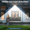4 Pack 300W Watt LED Flood Light Garden Outdoor Lamp Yard Security Spotlight UK
