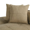 Modern Fabric Sofa Bed 3 Seater Click Clack Living Room Recliner Couch Sofa Grey