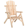 4 Piece Garden Lounge Set Solid Wood Spruce