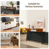 Industrial Console Table Accent Dressing Table Sofa Side Display Desk W/2 Drawer