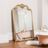 Mirror Large Full Length Wall Archtop Antique Vintage Gold Leaner 184cm x 104cm