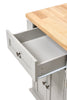 Kitchen Storage Cart Trolley Wine Drawer Cabinet Sideboard Cupboard On Wheels