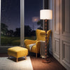 Wooden Bobbin Floor Lamp Base Living Room Free Standing Light LivingRoom Bedroom