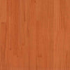 Garden Planter Wax Brown 90x40x68.5 Solid Wood Pine B3C8