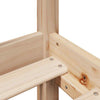 Bed Frame with Drawers 90x190 Solid Wood Pine Z1C3