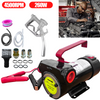 12V 260W Diesel Electric Fuel Transfer Pump Oil Dispenser with Nozzle Hoses Kit