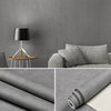 Industrial Textured Concrete Effect Plain Grey Wallpaper PVC Wall Sticker Decor