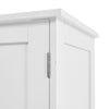 Modern Bathroom Sink Cabinet Under Basin Unit Cupboard Storage Furniture White