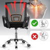 Ergonomic Mesh Home Office Chair Computer Desk Chair Swivel Adjustable Height UK