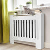 XL 92cm/100cm Tall Radiator Cover Cabinet MDF Wood Grill Shelf Wall Fence Guard