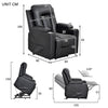 Single Motor Riser Recliner Chair Electric Power Lift Armchair Cinema Chair Sofa