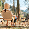 Portable Folding Camping Chairs Outdoor Garden Beach Picnic Chair Cushion Pad UK