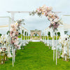 Wide Garden Arch Metal Archway Gate Rose Vine Plants Climbing Trellis Heavy Duty