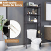 3-Tier Over-The-Toilet Storage Shelf Space Saving Metal Bathroom Organizer