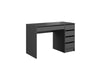 Graphite Desk Dressing Table Drawer Left Right Grey Anthracite