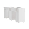 Manicure Nail Art Table Salon Beauty Station Technician Workstation Storage Desk