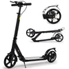 100/200mm WheelsFolding Kick Push Scooter Teens Adult Ride on Adjustable Height