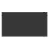 Mirror Large Full Length Wall Rectangle Black Frame Leaner Mirror 150cm x 80cm