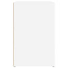 Shoe Cabinet White 130x35x54 cm Engineered Wood