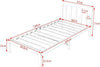 SINGLE BED PINE FRAME 3ft WHITE SOLID PINE WOOD CLASSIC STYLE BEDROOM FURNITURE