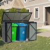 Outdoor Bike Tool Storage Shed Garden Bicycle Metal Shed Pent Tool Shed House