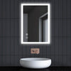 LED Bathroom Mirror Demister With Shaver Socket Bluetooth Vertical&Horizontal