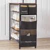 Coat Stand Coat Rack w/Shoe Storage Hall Tree 75 x 32 x 185 cm