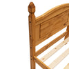 Corona Bed Frame Single Bed high or low Foot End Solid Pine Bed Furniture 3FT