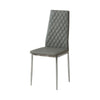 Dining Chairs in Faux Leather Modern Kitchen Chairs Side Stools Upholstery Seat