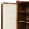 Shoe Storage Cabinet Cupboard Shoes Shelf Wooden Footwear Rack Holder Organiser