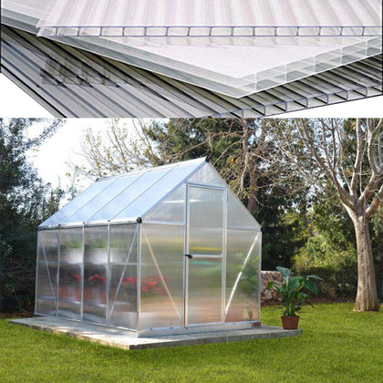 6 Polycarbonate Panel 4mm Thick Greenhouse Sheet WalkIn Garden Greenhouses Cover