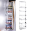 6 Tier Pull Out Soft Closing Larder Kitchen Food Pantry Cupboard Adjustable Unit
