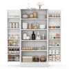 Kitchen Storage Cabinet Freestanding Buffet Cupboards Sideboard with 2 doors