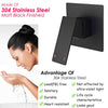 Concealed Shower Mixer Valve Tap Square Black Bathroom Shower Head Valve Set