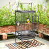Large Bird Cage Parrot Cage Moving Wheels Budgie Canary Finch Cockatoo PlayStand
