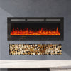 40/50/60/70/80/100 inch Insert/ Wall Mounted LED Fireplace Electric Media Fire