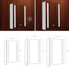 Electric LED Cabinet Mirror Anti-Fog Unit with 220v Socket Bathroom Shower Room