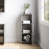 Bathroom Cabinet Basin Unit Storage Cupboard MDF Wooden Modern Furniture Grey