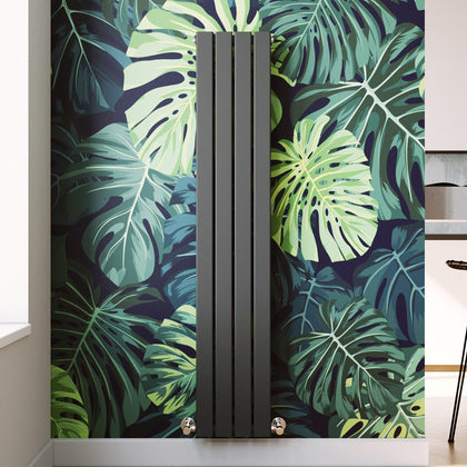 Anthracite Radiator Vertical Double Flat Panel Central Heating Tall Rad 1600x304