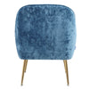 Velvet Scallop Shell Back Tub Chair Armchair Dressing Sofa Stool Bedroom Lounge