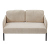 2 Seater Sofa Small Couch Settee Corduroy Loveseat Sofa Double Seater Armchair
