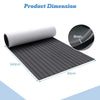 Boat Flooring EVA Foam Decking Non-Slip Decking Sheet Self-Adhesive Marine Mat