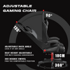 Ergonomic Gaming Chair Computer Chair Racing Chair Swivel,Gray