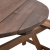Outdoor Wooden Picnic Table Bench Furniture Set Garden Patio Pub Chair 6 8 Seats