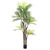 200cm Artificial Palm Tree Potted Green Plant Decor Houseplant in Pot In/Outdoor