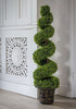 90cm Artificial Spiral Tree Topiary Boxwood Buxus Garden Potted Plant Twist Tree