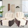 Electric Powered Lift Recliner Sofa Massage Heated Armchairs for Elderly Beige